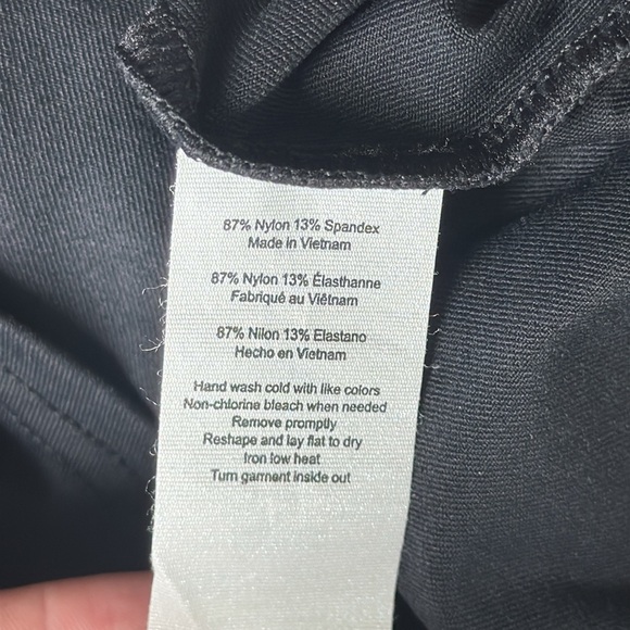 Alo High Neck Black Tank Top - Picture 7 of 7